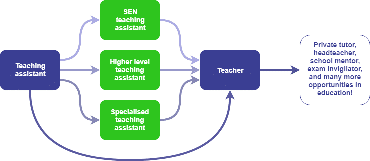 Teaching assistant career progression